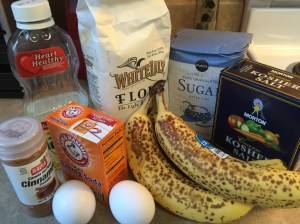 Banana Bread Ingredients
